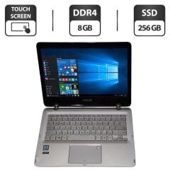 Ноутбук-трансформер Asus Q304UAK 2-in-1 / 13.3" (1920x1080) IPS Touch / Intel Core i5-7200U (2 (4) ядер по 2.5 - 3.1 GHz) / 8 GB DDR4 / 256 GB SSD / Intel HD Graphics 620 / WebCam