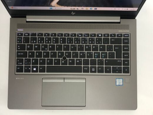 Игровой ультрабук Б-класс HP ZBook 14u G6 / 14" (1920x1080) IPS / Intel Core i7-8665U (4 (8) ядра по 1.9 - 4.8 GHz) / 16 GB DDR4 / 512 GB SSD NVMe / AMD Radeon Pro WX 3200, 4 GB GDDR5, 128-bit / WebCam / Win 11 Pro