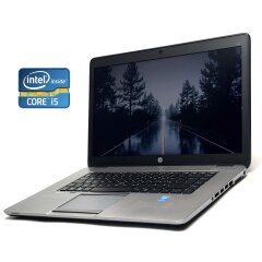 Ноутбук Б-класс HP EliteBook 850 G2 / 15.6" (1920x1080) TN / Intel Core i5-5200U (2 (4) ядра по 2.2 - 2.7 GHz) / 8 GB DDR3 / 128 GB SSD / Intel HD Graphics 5500 / WebCam / Win 10 Pro