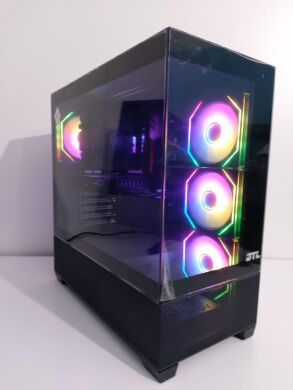 Ігровий ПК GTL Gaming Universe Black Tower / Intel Core i5-9500 (6 ядер по 3.0 - 4.4 GHz) / 16 GB DDR4 / 512 GB SSD M.2 + 1000 GB HDD / nVidia GeForce GTX 1660 Ti, 6 GB GDDR6, 192-bit / 500W