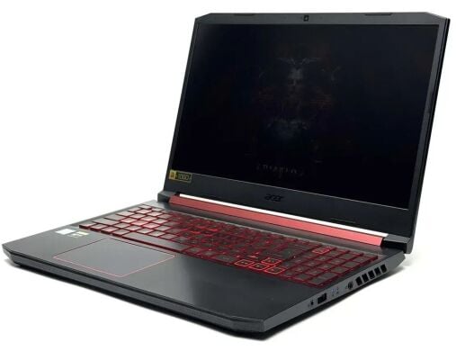 Ігровий ноутбук Acer Nitro 5 AN515-54 / 15.6" (1920x1080) IPS / Intel Core i5-9300H (4 (8) ядра по 2.4 - 4.1 GHz) / 16 GB DDR4 / 128 GB SSD + 1000 GB HDD / nVidia GeForce GTX 1650, 4 GB GDDR5, 128-bit / WebCam / Win 11 Ігровий ноутбук Acer Nitro 5 AN515-54 / 15.6" (1920x1080) IPS / Intel Core i5-9300H (4 (8) ядра по 2.4 - 4.1 GHz) / 16 GB DDR4 / 128 GB SSD + 1000 GB HDD / nVidia GeForce GTX 1650, 4 GB GDDR5, 128-bit / WebCam / Win 11