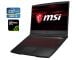 Игровой ноутбук Б-класс MSI GF65 Thin 9SD / 15.6" (1920x1080) IPS / Intel Core i5-9300H (4 (8) ядра по 2.4 - 4.1 GHz) / 8 GB DDR4 / 512 GB SSD / nVidia GeForce GTX 1660 Ti, 6 GB GDDR6, 192-bit / WebCam купить