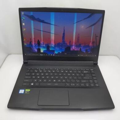 Игровой ноутбук MSI GF63 Thin 9SCX / 15.6" (1920x1080) IPS / Intel Core i5-9300H (4 (8) ядра по 2.4 - 4.1 GHz) / 16 GB DDR4 / 256 GB SSD + 1000 GB HDD / nVidia GeForce GTX 1650 Max-Q, 4 GB GDDR6, 128-bit / WebCam / Win 10 Home