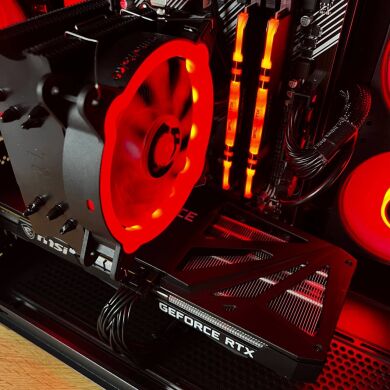 Ігровий ПК Ocypus Gamma C54 ARGB Tower / AMD Ryzen 5 5600 (6 (12) ядер по 3.5 - 4.4 GHz) / 16 GB DDR4 / 1000 GB SSD M.2 / nVidia GeForce RTX 3060 Ti, 8 GB GDDR6, 256-bit / 650W