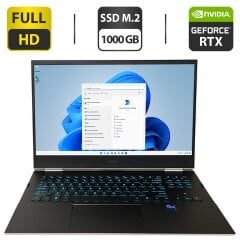 Ігровий ноутбук HP Omen 16-b0005dx / 16.1" (2560x1440) IPS / Intel Core i7-11800H (8 (16) ядер по 2.3 - 4.6 GHz) / 16 GB DDR4 / 1000 GB SSD M.2 / nVidia GeForce RTX 3070, 8 GB GDDR6, 256-bit / WebCam