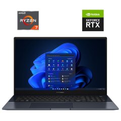 Игровой ноутбук Asus ZenBook Pro 17 UM6702R / 17.3" (2560x1440) IPS Touch / AMD Ryzen 7 6800H (8 (16) ядер по 3.2 - 4.7 GHz) / 16 GB DDR5 / 512 GB SSD NVMe / nVidia GeForce RTX 3050, 4 GB GDDR6, 128-bit / WebCam
