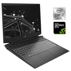 Ігровий ноутбук Б-клас HP Pavilion Gaming 16-a0097nr / 16.1" (1920x1080) IPS / Intel Core i7-10750H (6 (12) ядер по 2.6 - 5.0 GHz) / 16 GB DDR4 / 512 GB SSD NVMe / nVidia GeForce GTX 1660 Ti Max-Q, 6 GB GDDR6, 192-bit / WebCam