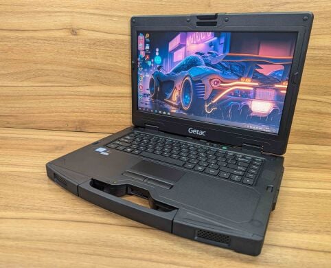 Защищенный ноутбук Getac S410 / 14" (1366x768) TN / Intel Core i5-6200U (2 (4) ядра по 2.3 - 2.8 GHz) / 8 GB DDR4 / 480 GB SSD / Intel HD Graphics 520 / HDMI / Windows 10
