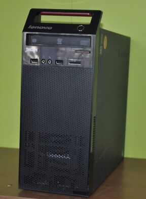 Компьютер Б-класс Lenovo ThinkCentre E73 Tower / Intel Core i5-4460S (4 ядра по 2.9 - 3.4 GHz) / 8 GB DDR3 / 240 GB SSD / Intel HD Graphics 4600 / DVD-ROM / Windows 11 Pro