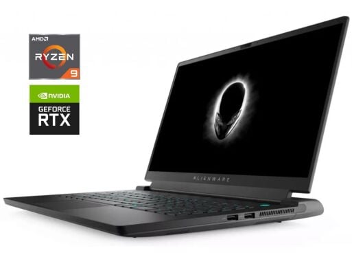 Игровой ноутбук Б-класс Dell Alienware m15 R5 / 15.6" (1920x1080) IPS / AMD Ryzen 9 5900HX (8 (16) ядер по 3.3 - 4.6 GHz) / 16 GB DDR4 / 1000 GB SSD NVMe / nVidia GeForce RTX 3070, 8 GB GDDR6, 256-bit / WebCam / Windows 