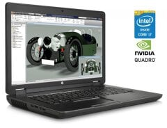 Мобильная рабочая станция HP ZBook 17 G1 / 17.3" (1920x1080) TN / Intel Core i7-4700MQ (4 (8) ядра по 2.4 - 3.4 GHz) / 16 GB DDR3 / 256 GB SSD / nVidia Quadro K3100M, 4 GB GDDR5, 256-bit / WebCam / DVD-ROM / Win 10 Pro