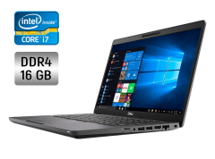 Ультрабук Dell Latitude 5400 / 14" (1920x1080) IPS / Intel Core i7-8665U (4 (8) ядра по 1.9 - 4.8 GHz) / 16 GB DDR4 / 512 GB SSD NEW / Intel UHD Graphics 620 / WebCam / Fingerprint / Windows 11