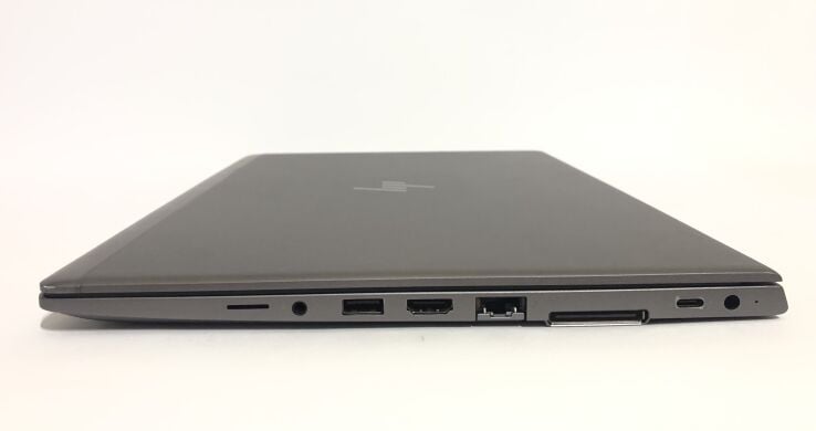 Игровой ультрабук Б-класс HP ZBook 14u G6 / 14" (1920x1080) IPS / Intel Core i7-8665U (4 (8) ядра по 1.9 - 4.8 GHz) / 16 GB DDR4 / 512 GB SSD NVMe / AMD Radeon Pro WX 3200, 4 GB GDDR5, 128-bit / WebCam / Win 11 Pro