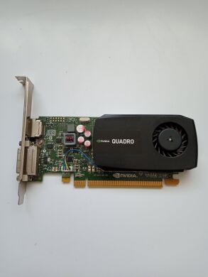 Дискретная видеокарта nVidia Quadro K600, 1 GB DDR3, 128-bit, 1x DVI, 1x DP