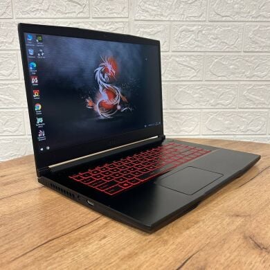 Игровой ноутбук Б-класс MSI GF65 Thin 9SD / 15.6" (1920x1080) IPS / Intel Core i5-9300H (4 (8) ядра по 2.4 - 4.1 GHz) / 8 GB DDR4 / 512 GB SSD / nVidia GeForce GTX 1660 Ti, 6 GB GDDR6, 192-bit / WebCam