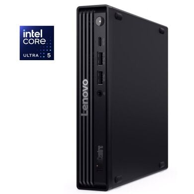 Неттоп Lenovo ThinkCentre M70q Gen 6 USFF / Intel Core Ultra 5 225T (10 ядер по 2.5 - 4.9 GHz) / 16 GB DDR5 / 512 GB SSD / Intel Graphics / Wi-Fi / Bluetooth / Win 11 Pro