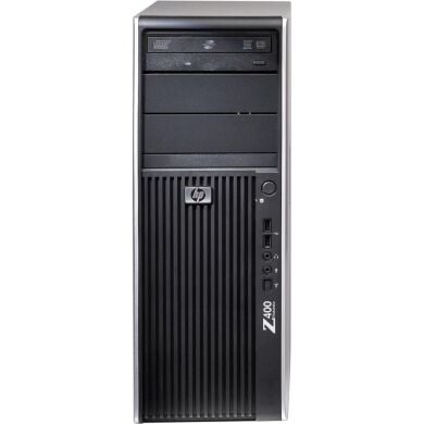 Рабочая станция HP Z400 Workstation Tower / Intel Xeon W3550 (4 (8) ядра по 3.06 - 3.33 GHz) / 16 GB DDR3 / 500 GB HDD / AMD Radeon HD 6670, 1 GB GDDR5, 128-bit / DVD-ROM