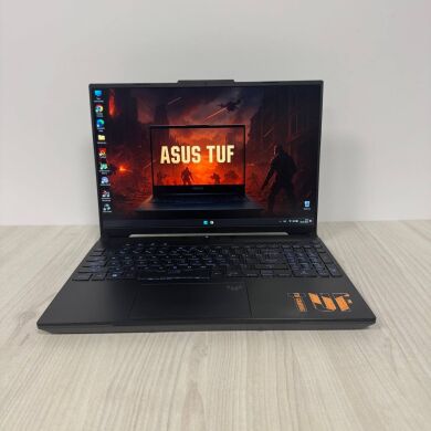 Игровой ноутбук Б-класс Asus TUF Gaming Advantage A16 FA617NS / 16" (1920x1200) IPS / AMD Ryzen 7 7735HS (8 (16) ядер по 3.2 - 4.75 GHz) / 16 GB DDR5 / 512 GB SSD NVMe / AMD Radeon RX 7600S, 8 GB GDDR6, 128-bit / WebCam