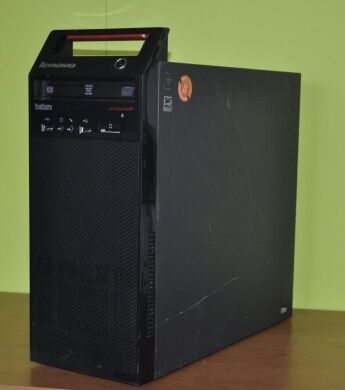 Компьютер Б-класс Lenovo ThinkCentre E73 Tower / Intel Core i5-4460S (4 ядра по 2.9 - 3.4 GHz) / 8 GB DDR3 / 240 GB SSD / Intel HD Graphics 4600 / DVD-ROM / Windows 11 Pro