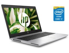 Ноутбук HP ProBook 650 G4 / 15.6" (1366x768) TN / Intel Core i7-8550U (4 (8) ядра по 1.8 - 4.0 GHz) / 8 GB DDR4 / 120 GB SSD + 500 GB HDD / Intel UHD Graphics 620 / WebCam
