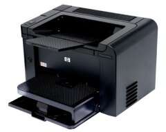 Принтер HP LaserJet Pro P1606dn / лазерная монохромная печать / 600x600 dpi / A4 / 25 стр/мин / USB 2.0, Ethernet / Дуплекс
