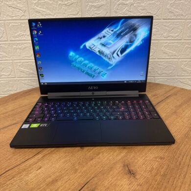 Игровой ноутбук Б-класс Gigabyte Aero 15 Classic WA / 15.6" (1920x1080) IPS / Intel Core i7-9750H (6 (12) ядер по 2.6 - 4.5 GHz) / 16 GB DDR4 / 512 GB SSD / nVidia GeForce RTX 2060, 6 GB GDDR6, 192-bit / WebCam
