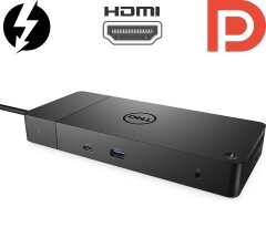 Док-станция Dell Thunderbolt Dock WD19TBS K20A001 / USB Type-C / HDMI, DisplayPort, Thunderbolt 3 / USB 3.1 / Gigabit Ethernet