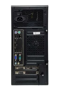 Игровой ПК 2E Credo V200B-400 Tower / Intel Xeon E3-1230 v2 (аналог i7-3770) (4 (8) ядра по 3.3 - 3.7 GHz) / 16 GB DDR3 / 256 GB SSD NVMe / nVidia GeForce GTX 760, 2 GB GDDR5, 256-bit / Win 10 non Lic
