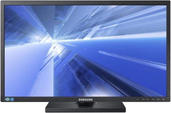 Монитор Samsung S23E650 / 23" (1920x1080) PLS / 1x DisplayPort, 1x DVI, 1x VGA / VESA 100x100 / Pivot