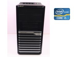 ПК Acer Veriton M4610G Tower / Intel Core i5-2320 (4 ядра по 3.0 - 3.3 GHz) / 8 GB DDR3 / 500 GB HDD / Intel HD Graphics 2000 / DVD-ROM