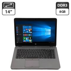 Ноутбук Б-класс HP EliteBook 840 G1 / 14" (1600x900) TN / Intel Core i5-4210U (2 (4) ядра по 1.7 - 2.7 GHz) / 8 GB DDR3 / 500 GB HDD / Intel HD Graphics 4400 / WebCam / Windows 10 Pro