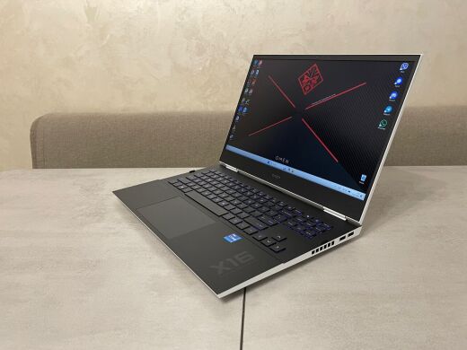 Ігровий ноутбук HP Omen 16-b0005dx / 16.1" (2560x1440) IPS / Intel Core i7-11800H (8 (16) ядер по 2.3 - 4.6 GHz) / 16 GB DDR4 / 1000 GB SSD M.2 / nVidia GeForce RTX 3070, 8 GB GDDR6, 256-bit / WebCam Ігровий ноутбук HP Omen 16-b0005dx / 16.1" (2560x1440) IPS / Intel Core i7-11800H (8 (16) ядер по 2.3 - 4.6 GHz) / 16 GB DDR4 / 1000 GB SSD M.2 / nVidia GeForce RTX 3070, 8 GB GDDR6, 256-bit / WebCam