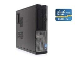 ПК Б-класс Dell OptiPlex 390 SFF / Intel Core i5-2500 (4 ядра по 3.3 - 3.7 GHz) / 8 GB DDR3 / 128 GB SSD + 1000 GB HDD / Intel HD Graphics 2000 + USB-флешка 64 GB