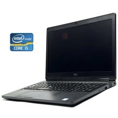 Ноутбук Dell Latitude 5580 / 15.6" (1366x768) TN / Intel Core i5-7200U (2 (4) ядра по 2.5 - 3.1 GHz) / 8 GB DDR4 / 256 GB SSD / Intel HD Graphics 620 / WebCam / Win 10 Pro