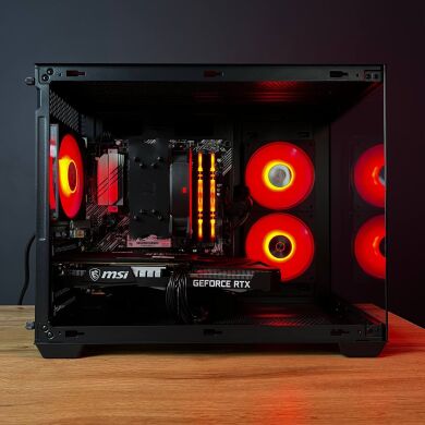 Ігровий ПК Ocypus Gamma C54 ARGB Tower / AMD Ryzen 5 5600 (6 (12) ядер по 3.5 - 4.4 GHz) / 16 GB DDR4 / 1000 GB SSD M.2 / nVidia GeForce RTX 3060 Ti, 8 GB GDDR6, 256-bit / 650W