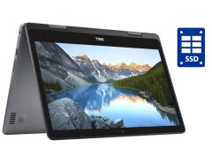 Ультрабук-трансформер Dell Inspiron 5481 2-in-1 / 14" (1366x768) IPS Touch / Intel Core i5-8265U (4 (8) ядра по 2.1 - 3.9 GHz) / 16 GB DDR4 / 240 GB SSD / Intel UHD Graphics / WebCam
