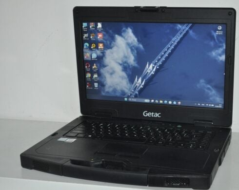 Полузащищенный ноутбук Getac S410 G3 / 14" (1366x768) TN / Intel Core i5-8265U (4 (8) ядра по 1.6 - 3.9 GHz) / 8 GB DDR4 / 240 GB SSD / Intel UHD Graphics 620 / Windows 11 Pro Полузащищенный ноутбук Getac S410 G3 / 14" (1366x768) TN / Intel Core i5-8265U (4 (8) ядра по 1.6 - 3.9 GHz) / 8 GB DDR4 / 240 GB SSD / Intel UHD Graphics 620 / Windows 11 Pro