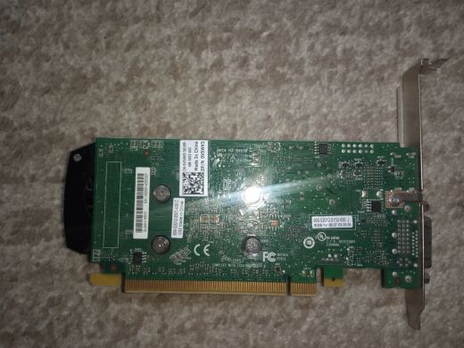Дискретная видеокарта nVidia Quadro K600, 1 GB DDR3, 128-bit, 1x DVI, 1x DP