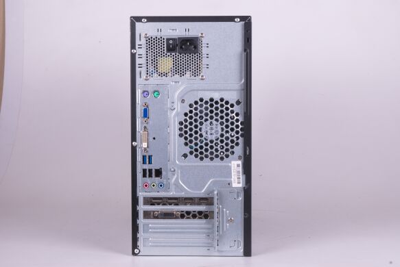 Игровой ПК Fujitsu P420 Tower / Intel Core i7-4770 (4 (8) ядра по 3.4 - 3.9 GHz) / 16 GB DDR3 / 120 GB SSD+500 GB HDD / nVidia GeForce GTX 1060 3GB GDDR5 / USB 3.0 
