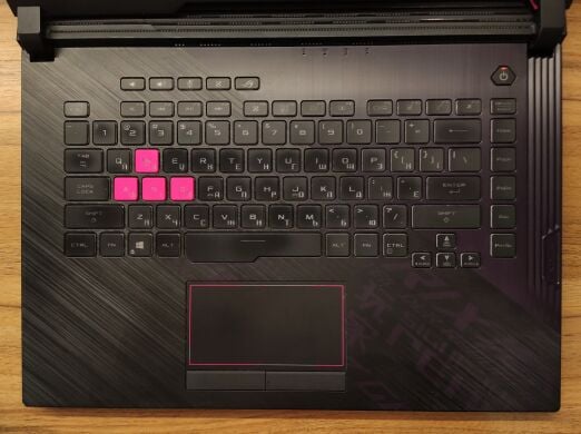 Игровой ноутбук Asus Rog Strix G512LI / 15.6" (1920x1080) IPS / Intel Core i7-10750H (6 (12) ядра по 2.6 - 5.0 GHz) / 16 GB DDR4 / 256 GB SSD + 480 GB SSD / nVidia GeForce GTX 1650 Ti, 4 GB GDDR6, 128-bit / WebCam