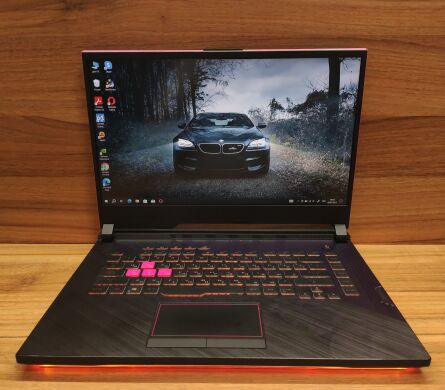 Игровой ноутбук Asus Rog Strix G512LI / 15.6" (1920x1080) IPS / Intel Core i7-10750H (6 (12) ядра по 2.6 - 5.0 GHz) / 16 GB DDR4 / 256 GB SSD + 480 GB SSD / nVidia GeForce GTX 1650 Ti, 4 GB GDDR6, 128-bit / WebCam