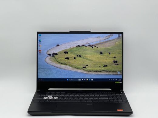 Ігровий ноутбук Asus TUF Gaming A15 FA507XU / 15.6" (1920x1080) IPS / AMD Ryzen 9 7940HS (8 (16) ядер по 4.0 - 5.2 GHz) / 16 GB DDR5 / 480 GB SSD / nVidia GeForce RTX 4050, 6 GB GDDR6, 96-bit / WebCam Ігровий ноутбук Asus TUF Gaming A15 FA507XU / 15.6" (1920x1080) IPS / AMD Ryzen 9 7940HS (8 (16) ядер по 4.0 - 5.2 GHz) / 16 GB DDR5 / 480 GB SSD / nVidia GeForce RTX 4050, 6 GB GDDR6, 96-bit / WebCam