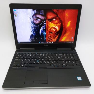 Ігровий ноутбук Dell Precision 7520 / 15.6" (1920x1080) IPS / Intel Core i7-6820HQ (4 (8) ядра по 2.7 - 3.6 GHz) / 16 GB DDR4 / 512 GB SSD / AMD Radeon Pro WX 4130, 2 GB GDDR5, 128-bit / WebCam / Windows 11 Pro Ігровий ноутбук Dell Precision 7520 / 15.6" (1920x1080) IPS / Intel Core i7-6820HQ (4 (8) ядра по 2.7 - 3.6 GHz) / 16 GB DDR4 / 512 GB SSD / AMD Radeon Pro WX 4130, 2 GB GDDR5, 128-bit / WebCam / Windows 11 Pro