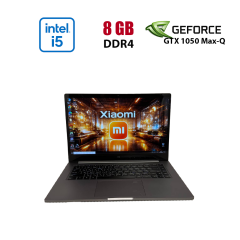 Игровой ноутбук Xiaomi Timi TM1707 / 15.6" (1920x1080) IPS / Intel Core i5-8250U (4 (8) ядра по 1.6 - 3.4 GHz) / 8 GB DDR4 / 256 GB SSD / nVidia GeForce GTX 1050 Max-Q, 4 GB GDDR5, 128-bit / WebCam