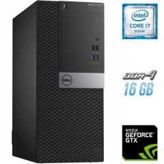 Игровой ПК Dell OptiPlex 5050 Tower / Intel Core i7-6700 (4 (8) ядра по 3.4 - 4.0 GHz) / 16 GB DDR4 / 500 GB SSD / nVidia GeForce GTX 650, 1 GB GDDR5, 128-bit + Windows 10 в подарок