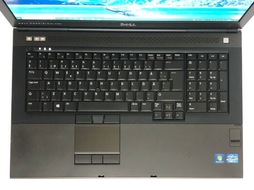 Мобільна робоча станція Б-клас Dell Precision M6700 / 17.3" (1920x1080) TN / Intel Core i7-3720QM (4 (8) ядра по 2.6 - 3.6 GHz) / 16 GB DDR3 / 256 GB SSD / nVidia Quadro K3000M, 2 GB GDDR5, 256-bit / WebCam / Win 10 Pro