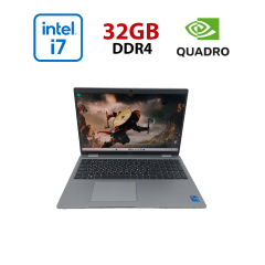 Мобильная рабочая станция Dell Precision 3561 / 15.6" (1920x1080) IPS / Intel Core i7-11850H (8 (16) ядра по 2.5 - 4.8 GHz) / 32 GB DDR4 / 512 GB SSD / nVidia Quadro T600, 4 GB GDDR6, 128-bit / WebCam