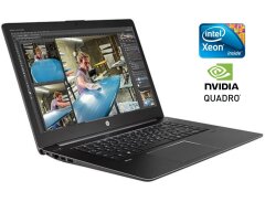 Мобільна робоча станція HP Zbook 15 G3 / 15.6" (1920x1080) IPS / Intel Xeon E3-1505M v5 (4 (8) ядра по 2.8 - 3.7 GHz) / 16 GB DDR4 / 512 GB SSD / nVidia Quadro M2000M, 4 GB GDDR5, 128-bit / WebCam / Win 10 Pro