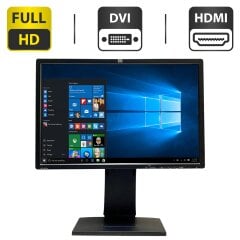 Монітор HP LP2475w / 24" (1920x1200) S-IPS / DVI, DisplayPort, HDMI + Кабель живлення