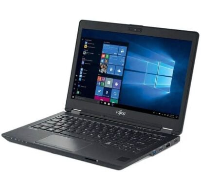 Нетбук Fujitsu Lifebook U729 / 12.5" (1920x1080) IPS / Intel Core i3-8130U (2 (4) ядра по 2.2 - 3.4 GHz) / 8 GB DDR4 / 256 GB SSD M.2 / Intel UHD Graphics 620 / WebCam